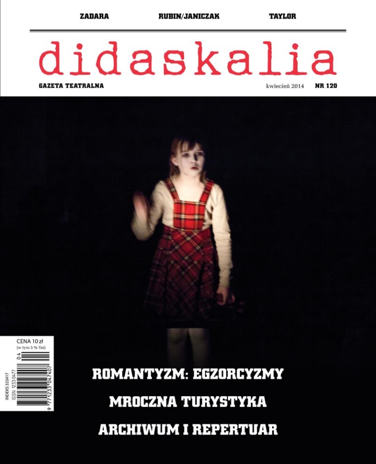 Gazeta Teatralna “Didaskalia” nr 120
