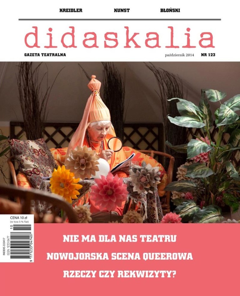 Gazeta Teatralna “Didaskalia” nr 123