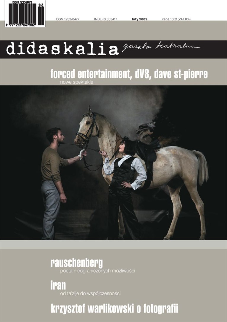 Gazeta Teatralna “Didaskalia” nr 89