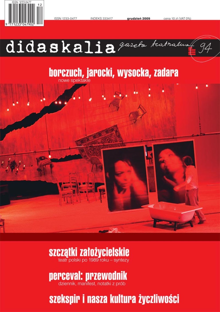 Gazeta Teatralna “Didaskalia” nr 94