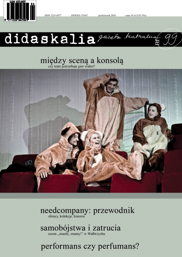 Gazeta Teatralna “Didaskalia” nr 99