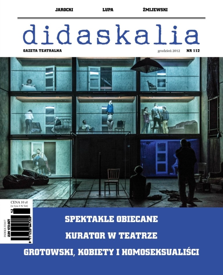 Gazeta Teatralna “Didaskalia” nr 112