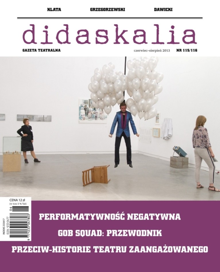 Gazeta Teatralna “Didaskalia” nr 115-116
