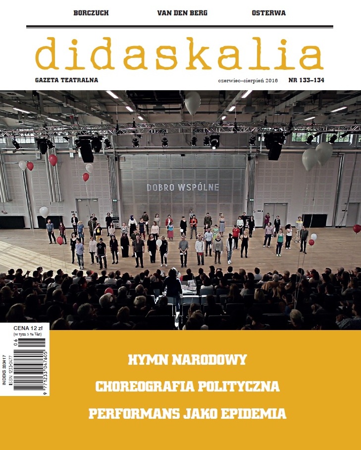 Gazeta Teatralna “Didaskalia” nr 133-134