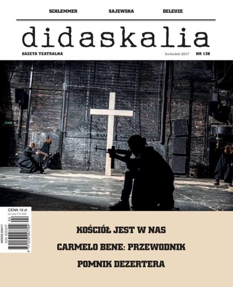 Gazeta Teatralna “Didaskalia” nr 138