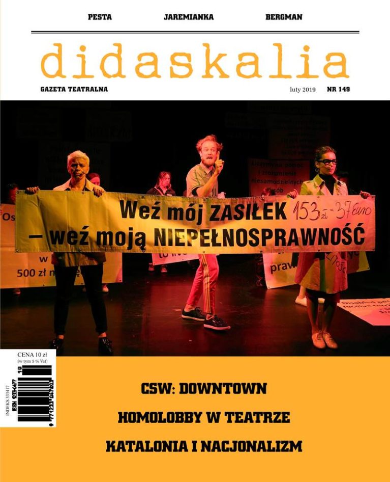 Gazeta Teatralna “Didaskalia” nr 149